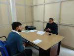 Interview in Progress during Jobmela